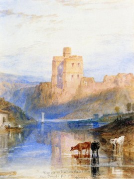 Turner Painting - Castillo de Norham en el Tweed Turner
